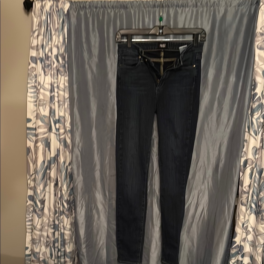 PAIGE Blue Skinny Jeans Classic Style